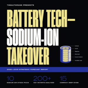 Battery Tech- Sodium-Ion Takeover: 2026-2030 Strategic Forecast Report (232 Pages)